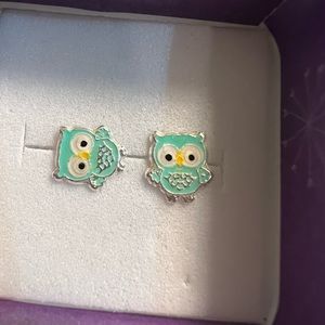 Silver .925 Owl 🦉 earrings